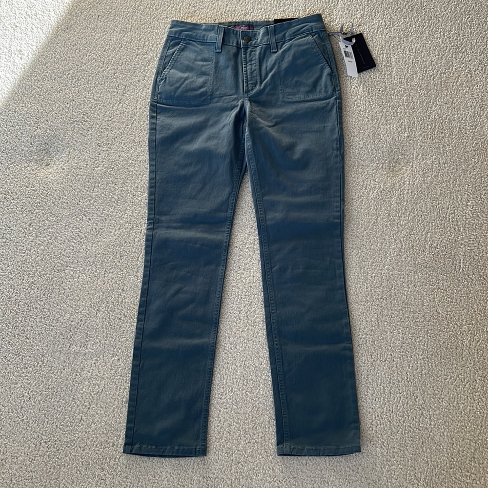 NWT NYDJ Samantha Utility Pants 2P - Picture 15 of 16
